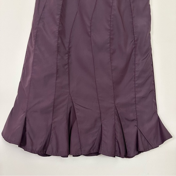 Jil Sander Purple Silk Blend Sleeveless Dress - Picture 4 of 11